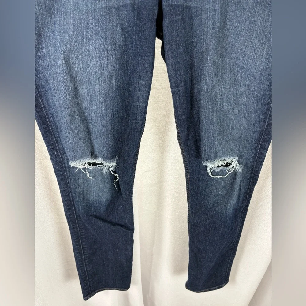 HUDSON Collin Flap Pocket Skinny Jean Size 32 Distressed EUC 612‎